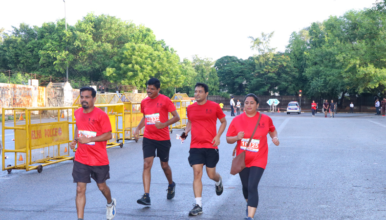 CCSCSB-DOPT & YHAI 4th HALF MARATHON-2024 by Delhi State Branch