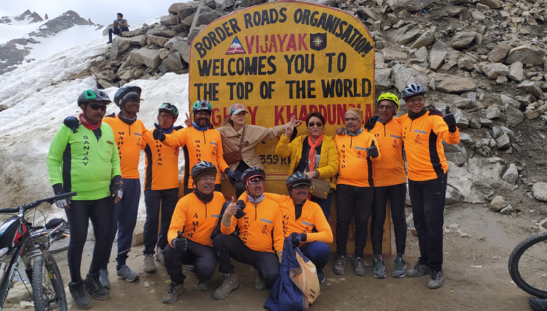 National Mountain Cycling Cum Training Expedition Manali Leh Khardung La 2025