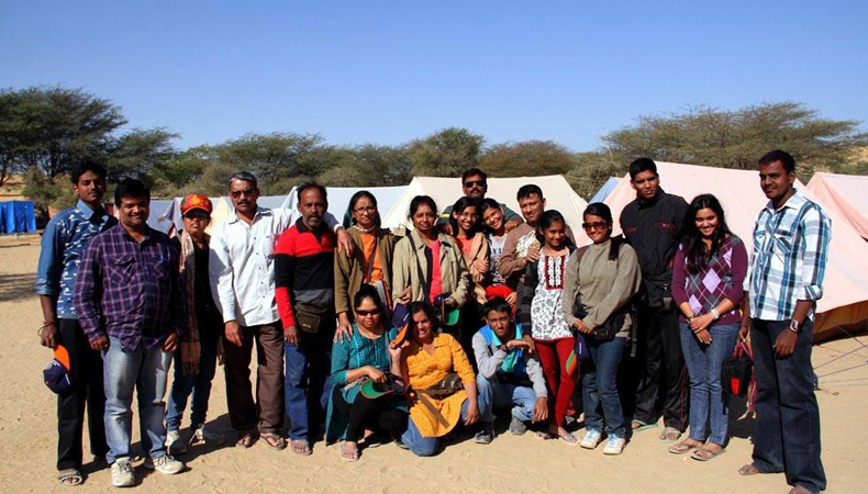 NATIONAL DESERT FAMILY ADVENTURE CAMPING CUM TRAINING , JAISALMER (RAJ.)-2023-24
