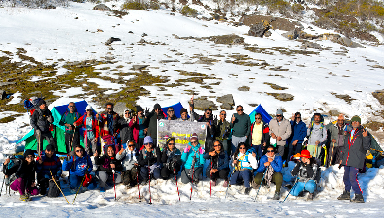 National Munsiyari Khaliya Top Trekking Cum Training Expedition (Uttarakhand) 2024 (By Delhi State Branch)