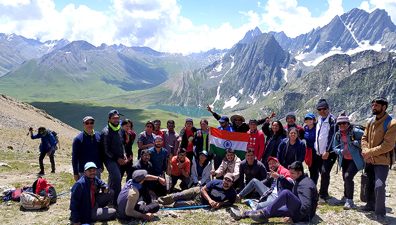 National Himalayan Trekking Cum Training Expedition Kashmir Great Lakes 2024